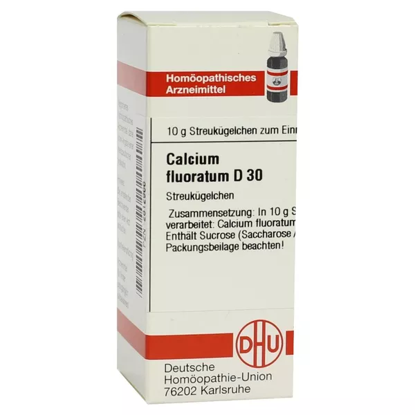 Calcium Fluoratum D 30 Globuli 10 g