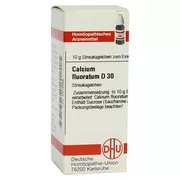 Produktabbildung: Calcium Fluoratum D 30 Globuli 10 g