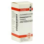 Produktabbildung: Cholesterinum D 12 Globuli 10 g