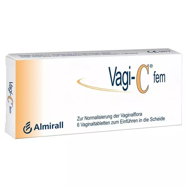 VAGI C Fem Vaginaltabletten 6 St