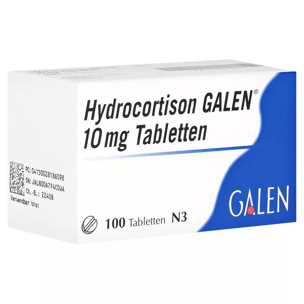Hydrocortison Galen 10 mg Tabletten 100 St