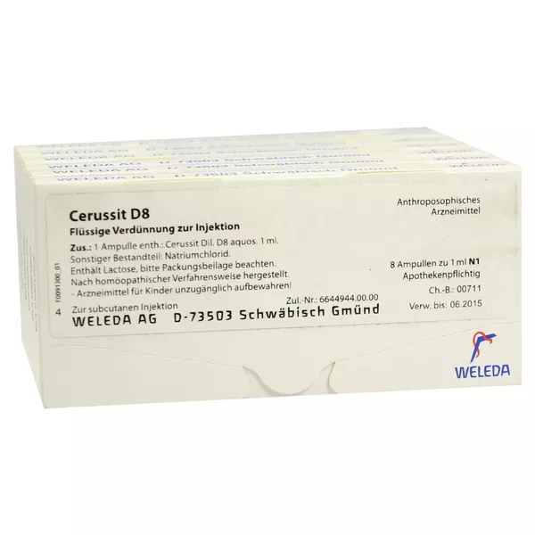 Cerussit D 8 Ampullen 48X1 ml