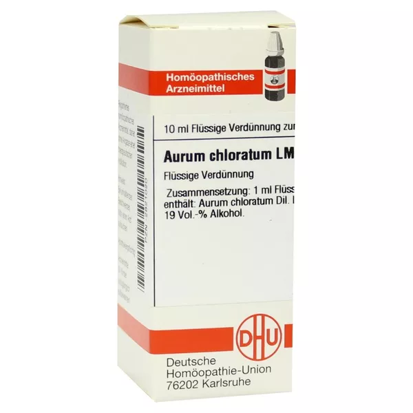 Aurum Chloratum LM VI Dilution 10 ml