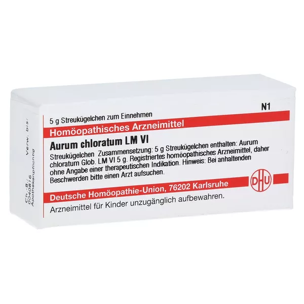 Aurum Chloratum LM VI Globuli 5 g