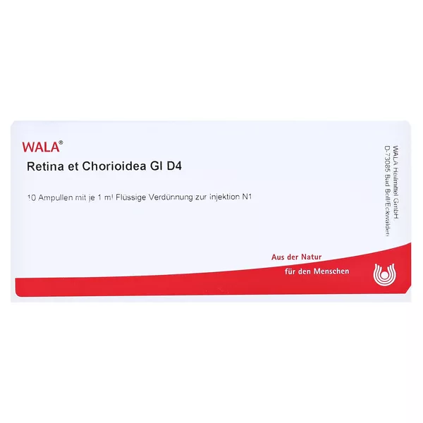 Retina ET Chorioidea GL D 4 Ampullen 10X1 ml