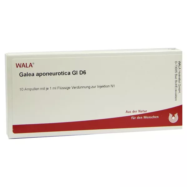Galea Aponeurotica GL D 6 Ampullen 10X1 ml