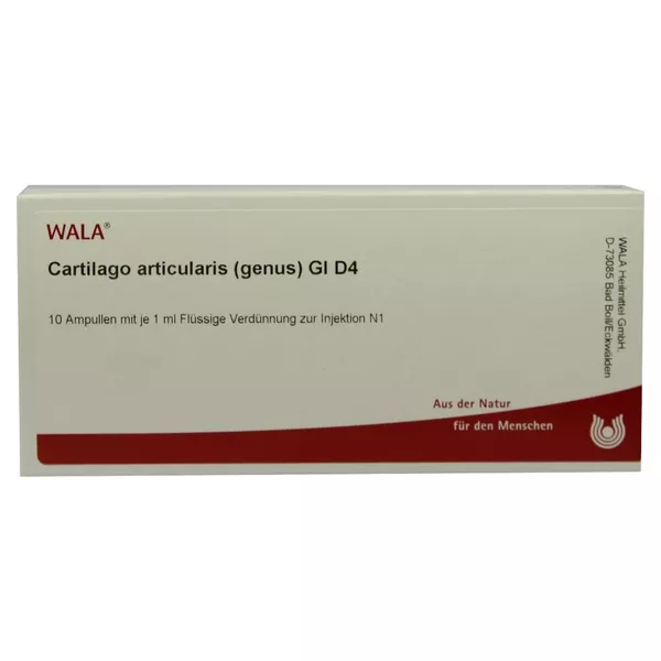 Cartilago Articularis Genus GL D 4 Ampul 10X1 ml
