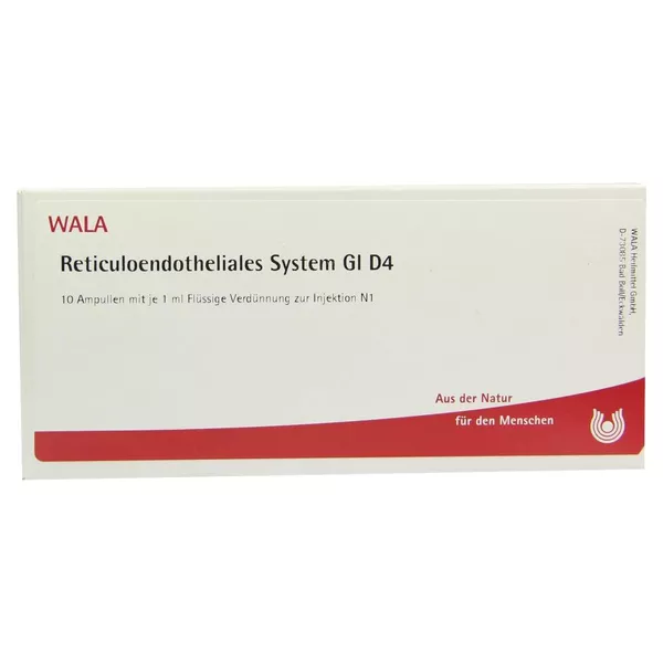 Reticuloendotheliales System GL D 4 Ampu 10X1 ml