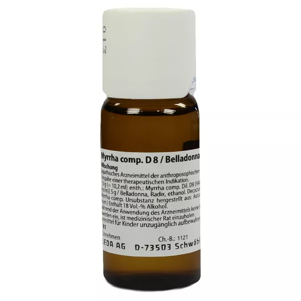 Myrrha Comp.d 8/belladonna Radix D 10 aa 50 ml