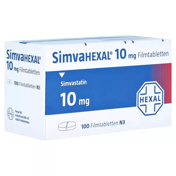 Simvahexal 10 mg Filmtabletten 100 St