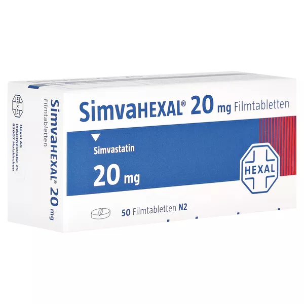 Simvahexal 20 mg Filmtabletten, 50 St.