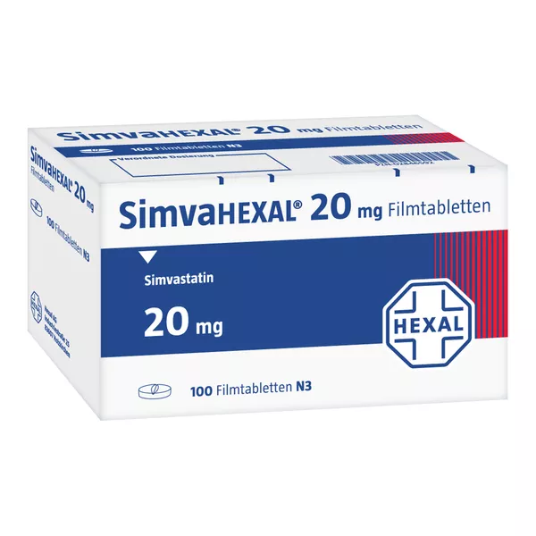 Simvahexal 20 mg Filmtabletten 100 St