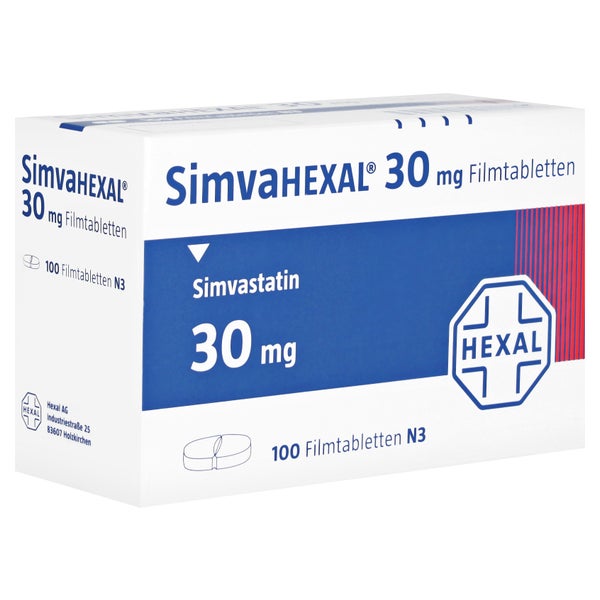 Simvahexal 30 mg Filmtabletten 100 St