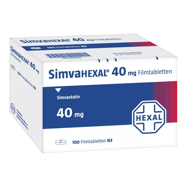 Simvahexal 40 mg Filmtabletten 100 St