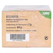 Rooibos TEE Natur Kräutertee Bio Salus F 40 St