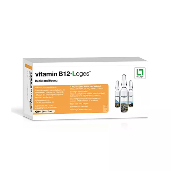 vitamin B12-Loges 50X2 ml