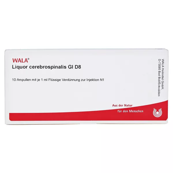 Liquor Cerebrospinalis GL D 8 Ampullen 10X1 ml