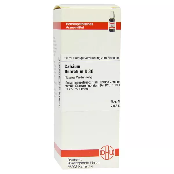 Calcium Fluoratum D 30 Dilution, 50 ml