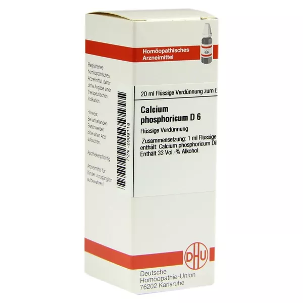 Calcium Phosphoricum D 6 Dilution 20 ml
