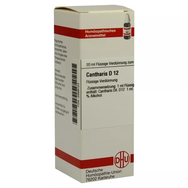 Cantharis D 12 Dilution 20 ml