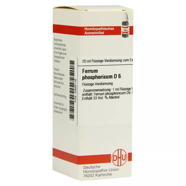 Ferrum Phosphoricum D 6 Dilution 20 ml