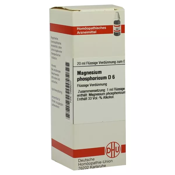 Magnesium Phosphoricum D 6 Dilution 20 ml