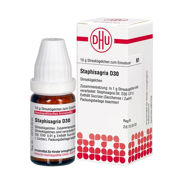 Staphisagria D 30 Globuli 10 g