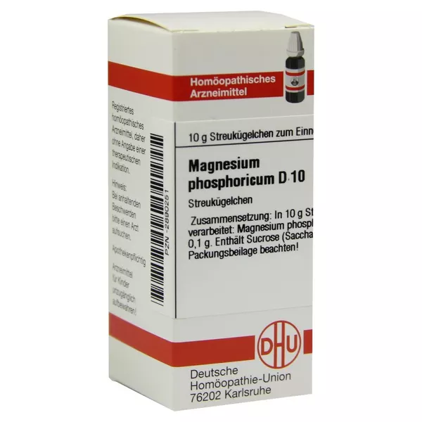 Magnesium Phosphoricum D 10 Globuli 10 g