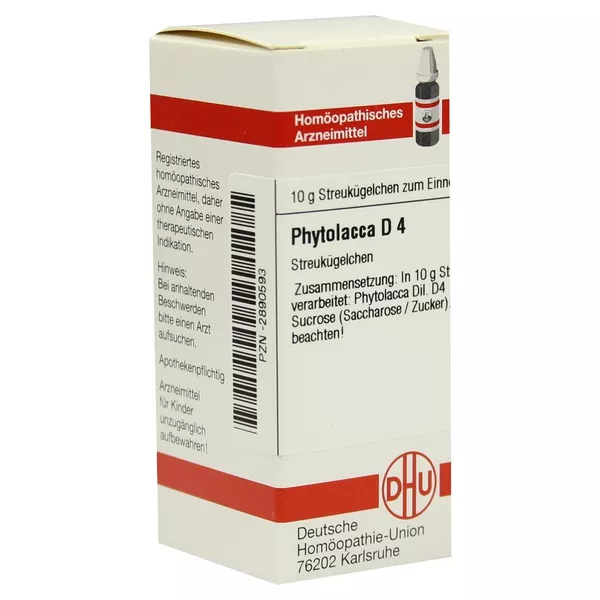 Phytolacca D 4 Globuli 10 g