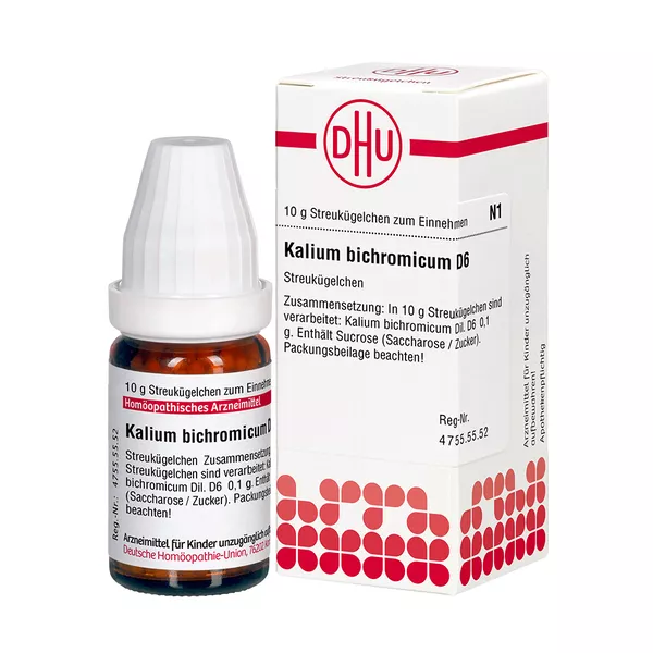 Kalium bichromicum D6 Globuli, 10 g