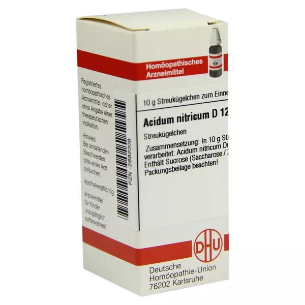 Acidum Nitricum D 12 Globuli 10 g