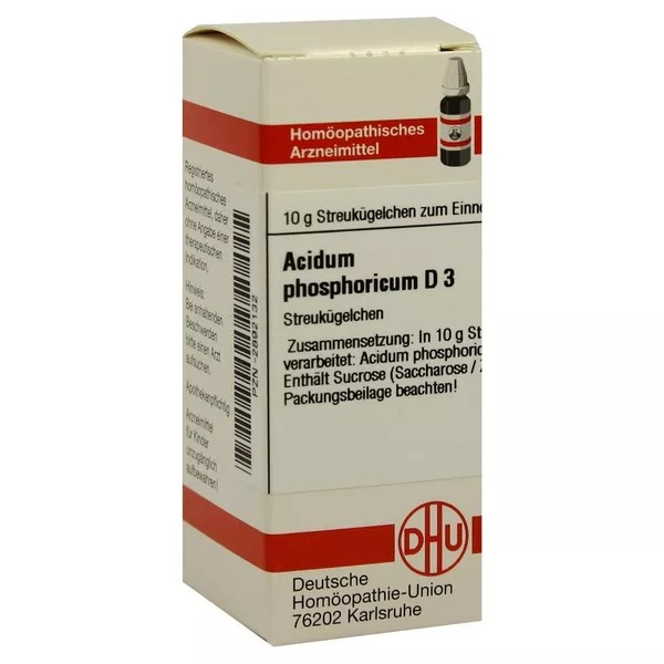 Acidum Phosphoricum D 3 Globuli 10 g