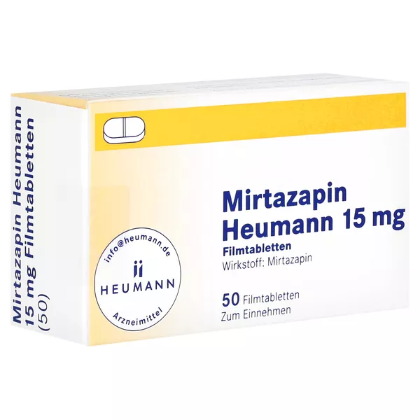 Mirtazapin Heumann 15 mg Filmtabletten 50 St