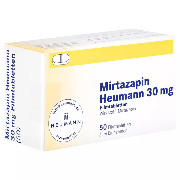 Mirtazapin Heumann 30 mg Filmtabletten 50 St
