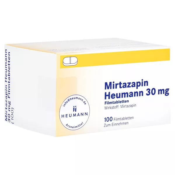 Mirtazapin Heumann 30 mg Filmtabletten 100 St