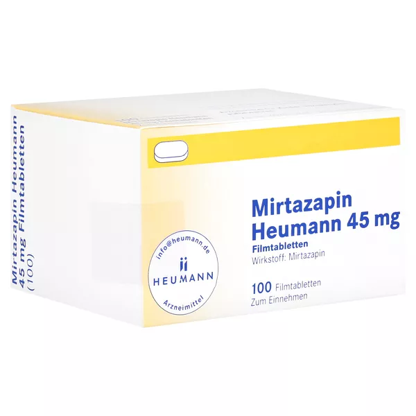 Mirtazapin Heumann 45 mg Filmtabletten 100 St