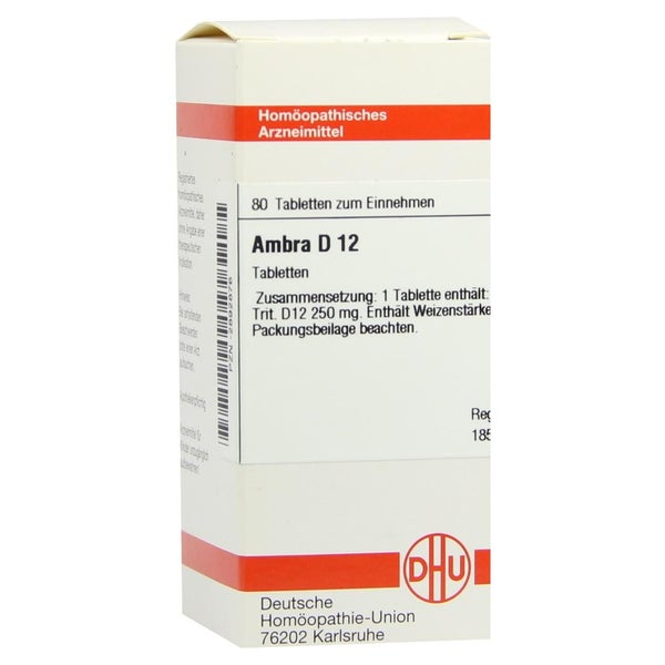 Ambra D 12 Tabletten 80 St