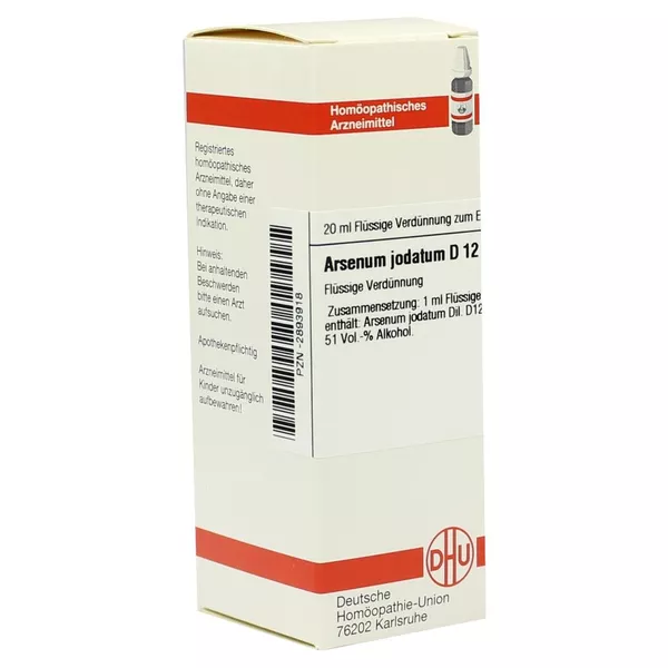Arsenum Jodatum D 12 Dilution 20 ml