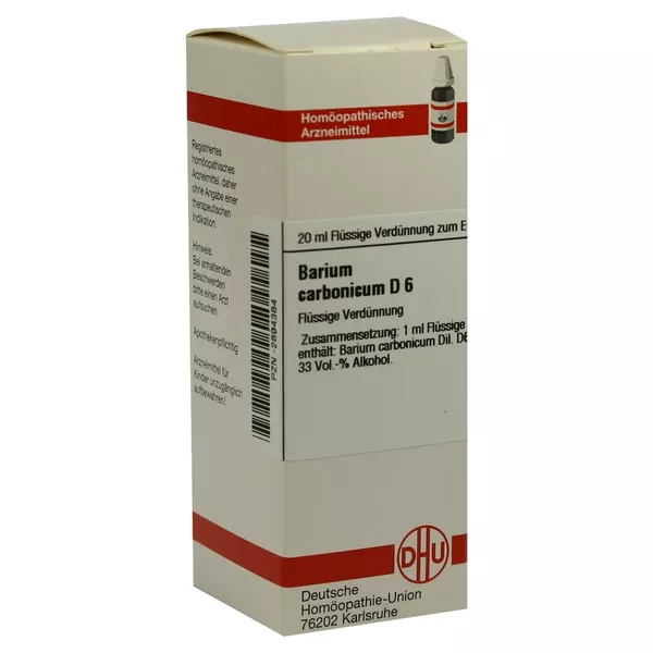 Barium Carbonicum D 6 Dilution 20 ml