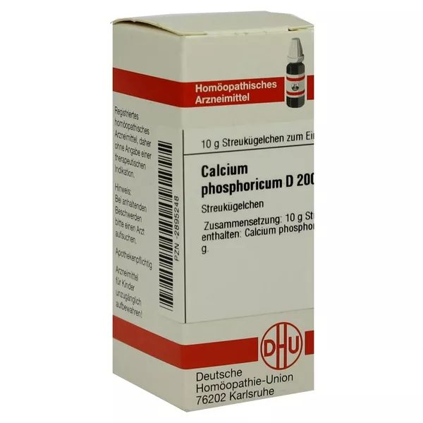 Calcium Phosphoricum D 200 Globuli 10 g