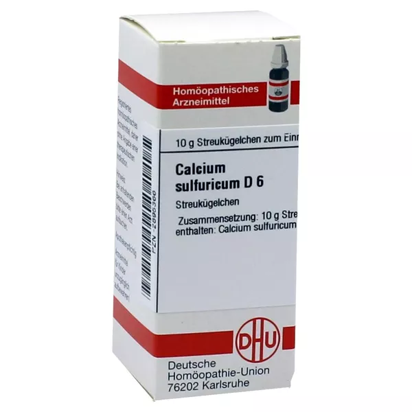 Calcium Sulfuricum D 6 Globuli 10 g