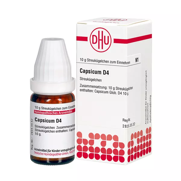 Capsicum D4 Globuli, 10 g