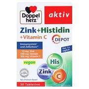 Doppelherz aktiv Zink + Histidin + Vitamin C Depot 30 St