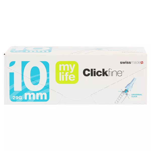 Clickfine Universal 10 Kanülen 0,33x10 m 100 St