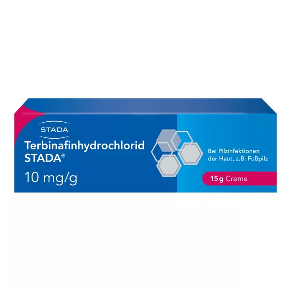 Terbinafinhydrochlorid STADA 10mg/g Creme 15 g