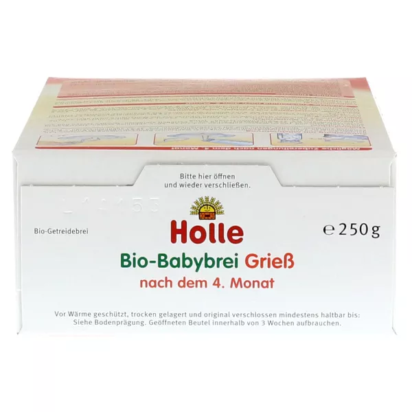 Holle Bio Babybrei Grieß 250 g