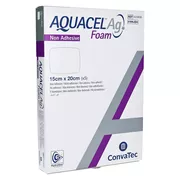 Aquacel Ag Foam nicht adhäsiv 15x20 cm V 5 St