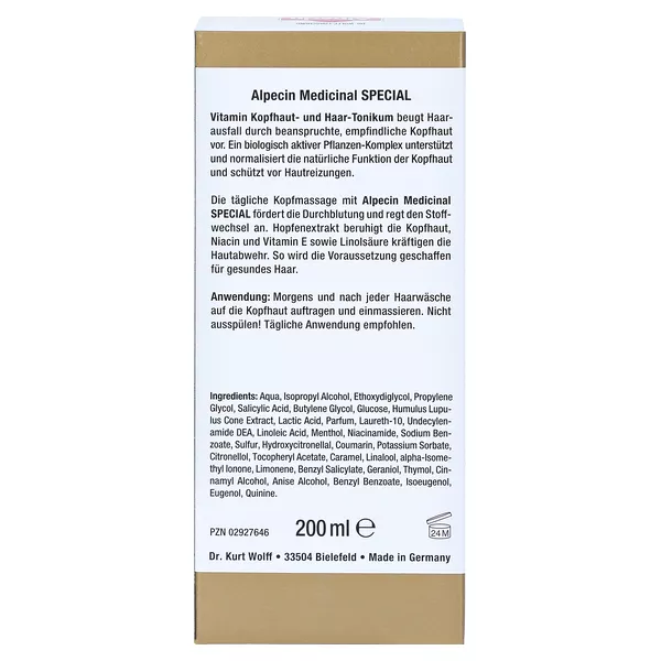 Alpecin Medicinal Special Vitamin Kopfhaut- und Haar-Tonikum 200 ml
