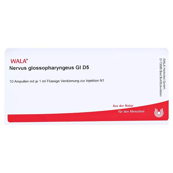 Nervus Glossopharyngeus GL D 5 Ampullen 10X1 ml