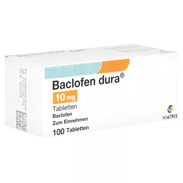 Baclofen dura 10 mg Tabletten 100 St